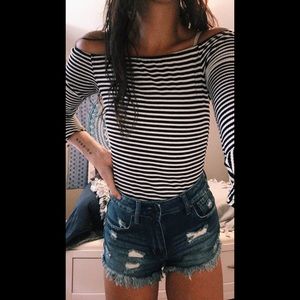 Off the shoulder top